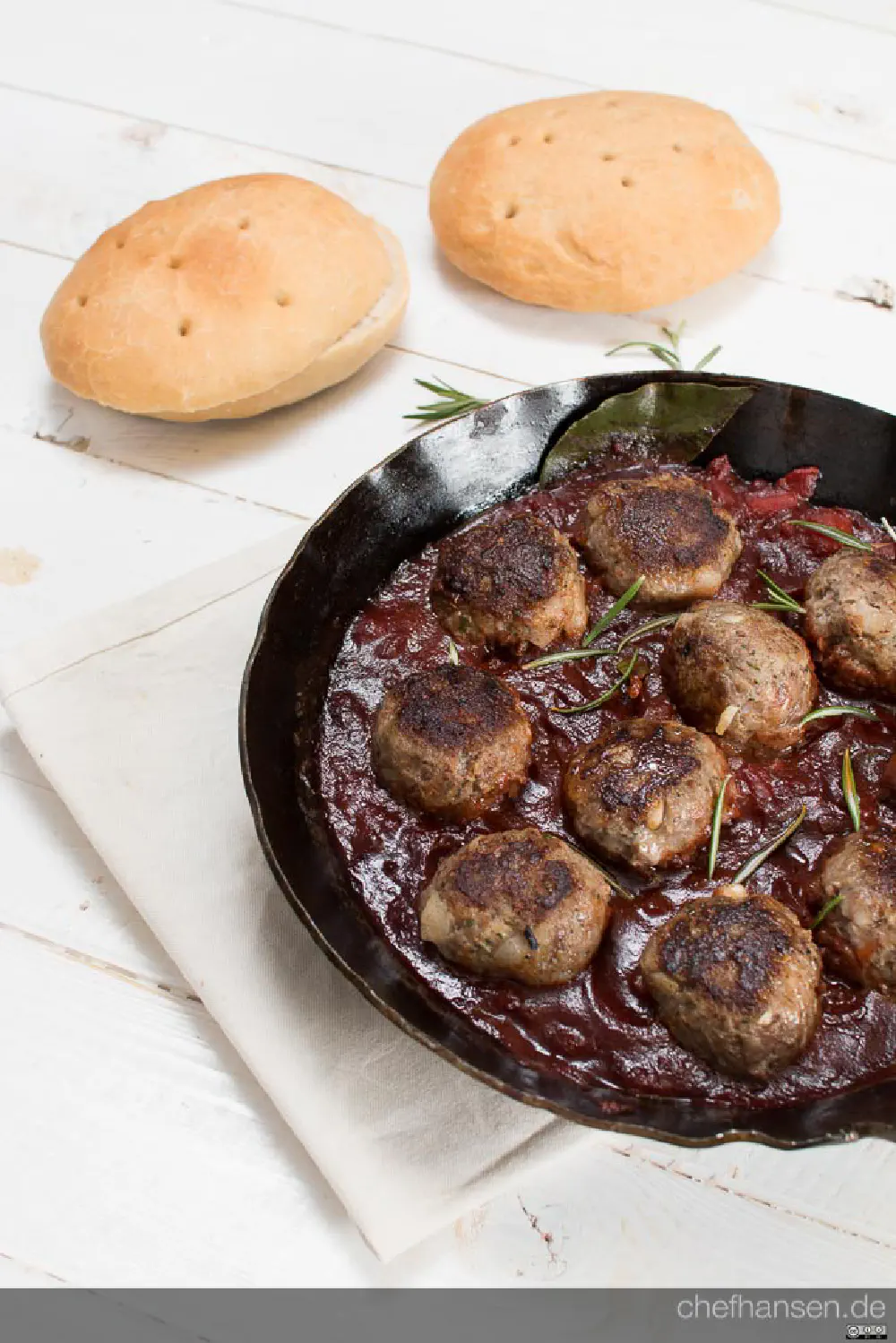 Salsiccia Fleischbällchen, das zweitbeste, dass du aus einer Fenchelwurst machen kannst